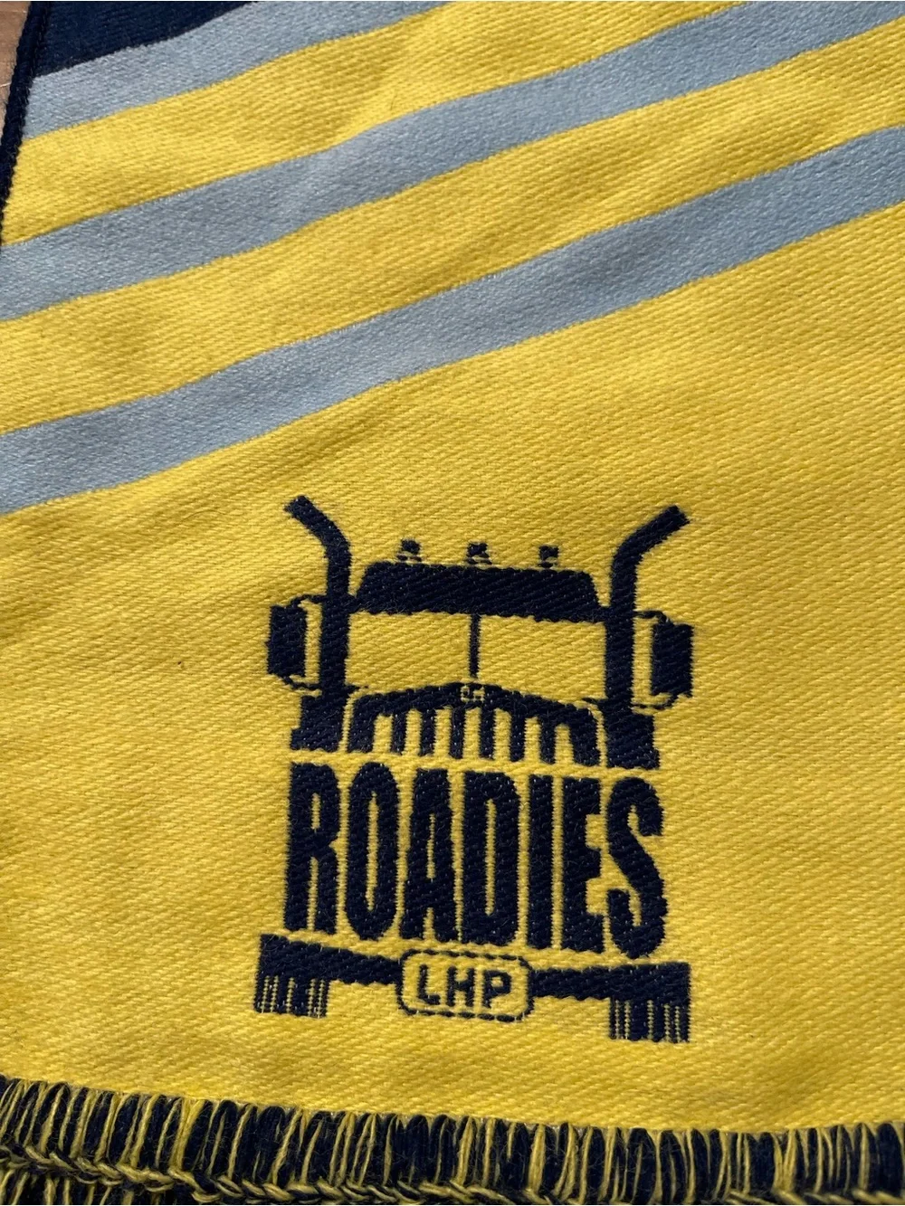Nashville SC “Roadies” Yellow and Navy Nashville Fan Scarf